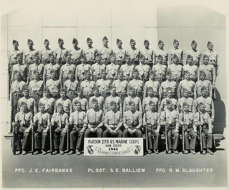 USMC Platoon 290 1944